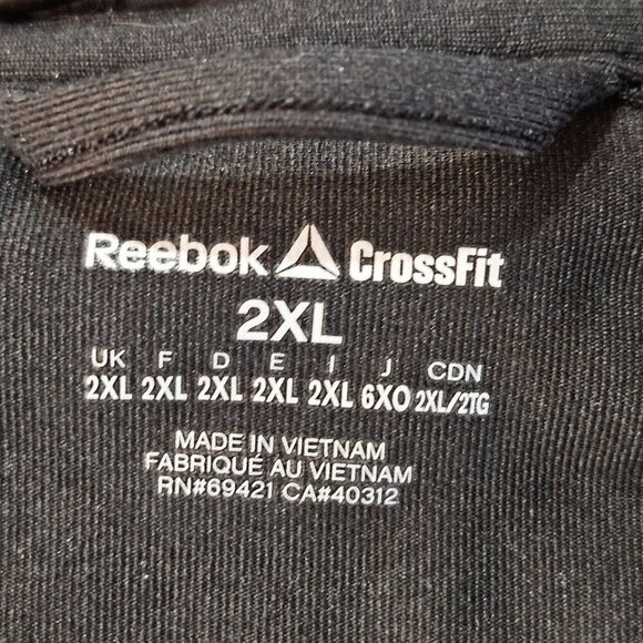Reebok CrossFit Zip Up Rare 2014 Hoodie Jacket Men's 2XL Santa Cruz CA, CR-055 - Picture 11 of 12
